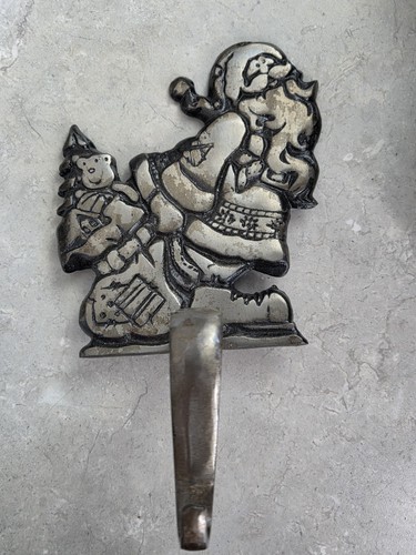 Pewter grandeur noel stocking - pewter,